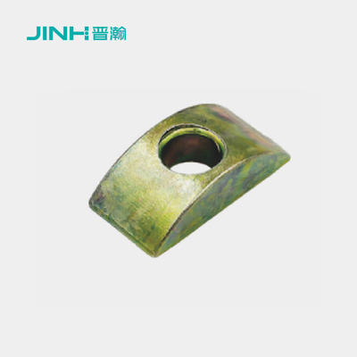 11mm Metal Half Moon Furniture Nuts High Precision For Panel Type Furniture