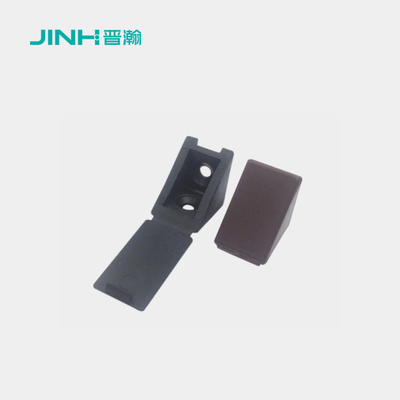 Long Lasting 10mm Plastic Corner Brackets OEM Custom For RTA Furniture