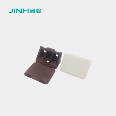 12mm Plastic Right Angle Bracket High Durability Furniture Panel Connector