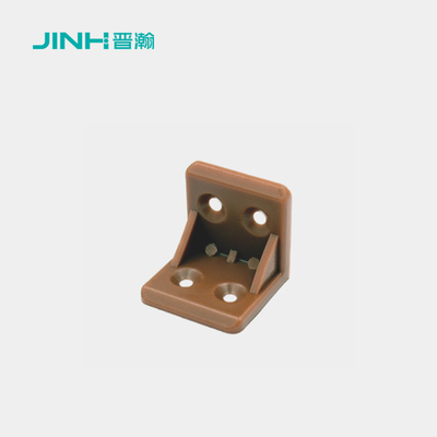 16mm OEM Versatile Plastic Corner Brackets Flexibility For Panel Furniture