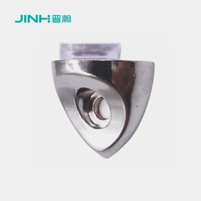 Fish Mouth Metal Glass Clips For Flat Pack Furniture 9mm Thickness Glass