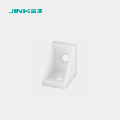 Quick Assembly Plastic Angle Brackets 10mm Furniture Connector For Open Shelving
