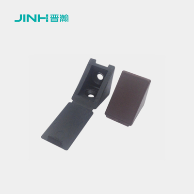 RTA Furniture Plastic Right Angle Bracket High Strength Customizable With Cover