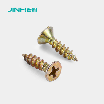 16mm Length Countersink Stainless Steel Chipboard Screws For Flat Pack Furniture