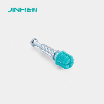 Easy To Assemble Carbon Steel Furniture Lock Screws 32mm For Panel Type Furniture