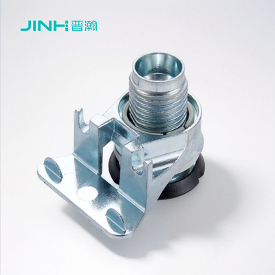 20mm Metal Leg Levelers In Zinc Alloy With Zinc Plated For Rta Cabinets