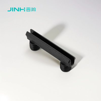 Heavy-Duty Black Plastic Shelf Pegs For Knockdown Furniture, Professional-Grade Panel Support Hardware