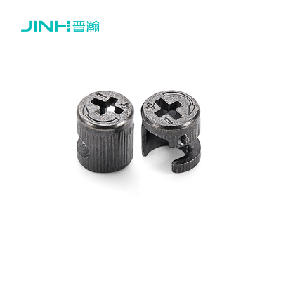 JINHAN Carbon Steel 10mm Cam Lock JH-1053 - Cold Rolled Carbon Steel Connector with High Friction Ridges